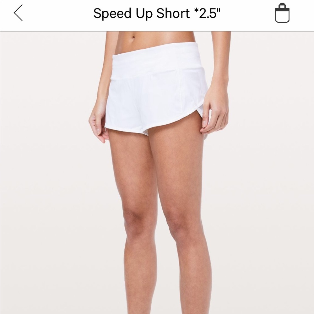 Lululemon Speed Up Short *2.5”
